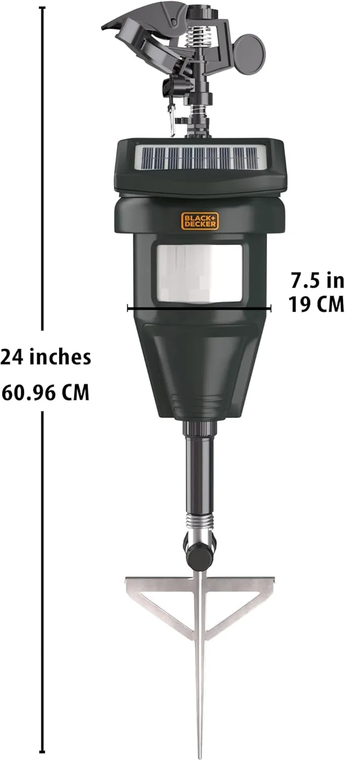 BLACK DECKER Cat Repellent Outdoor Water Blaster Jet Spray   Flexzilla Garden Hose 5/8 in. x 50 ft