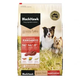 Black Hawk – Adult Dog – GRAIN FREE – Kangaroo