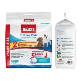 BUDZ Training Pads 100ct