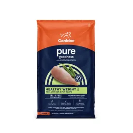 CANIDAE PURE Goodness Grain-Free LID Healthy Weight Dry Dog Food Chicken & Pea 12lb