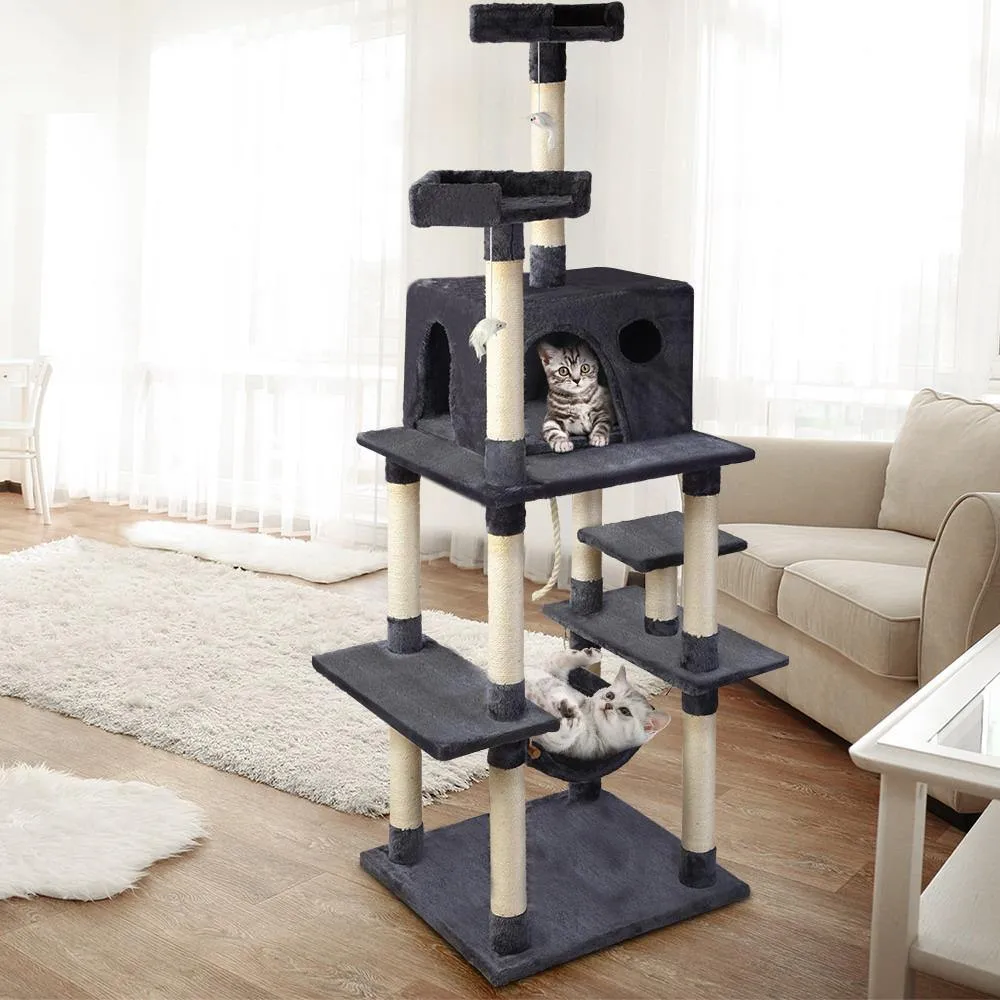 Cat Tree 184cm Post Scratcher Tower