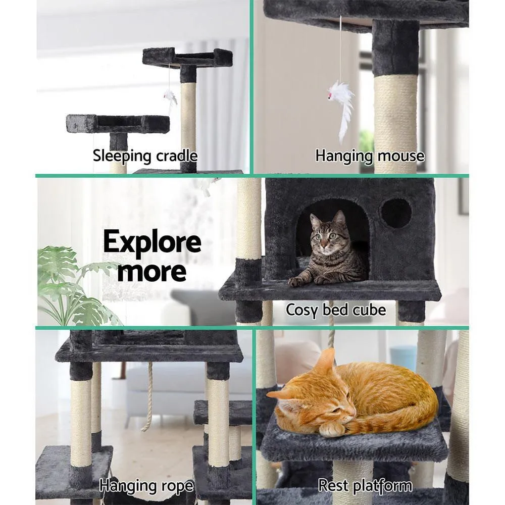 Cat Tree 184cm Post Scratcher Tower