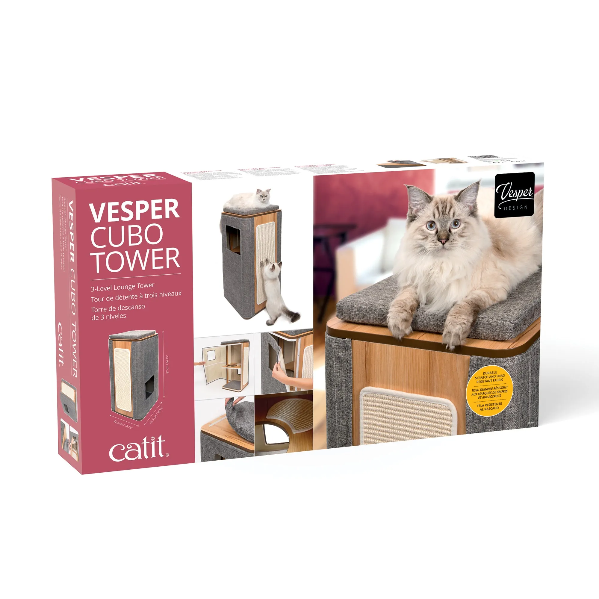 Catit Vesper V-Cubo Tower Stone