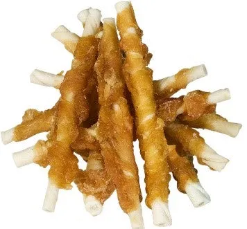 CHICKEN STRIPS ON A CHEWY STICK FOR ADULT DOGS