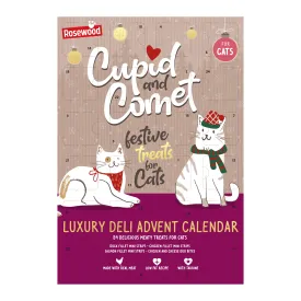 Cupid & Comet | Luxury Deli Meaty Treat Advent Calendar | Cat Festive Gift