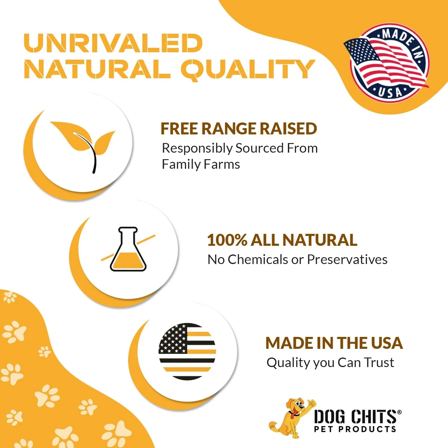 Dog Chits Lamb Lung Fillets Dog and Puppy Treats - Made in USA - Easy to Break - Slices - Random Shape - All Natural - Great for Training - High Protein - Low Fat - Large 6 oz. Bag