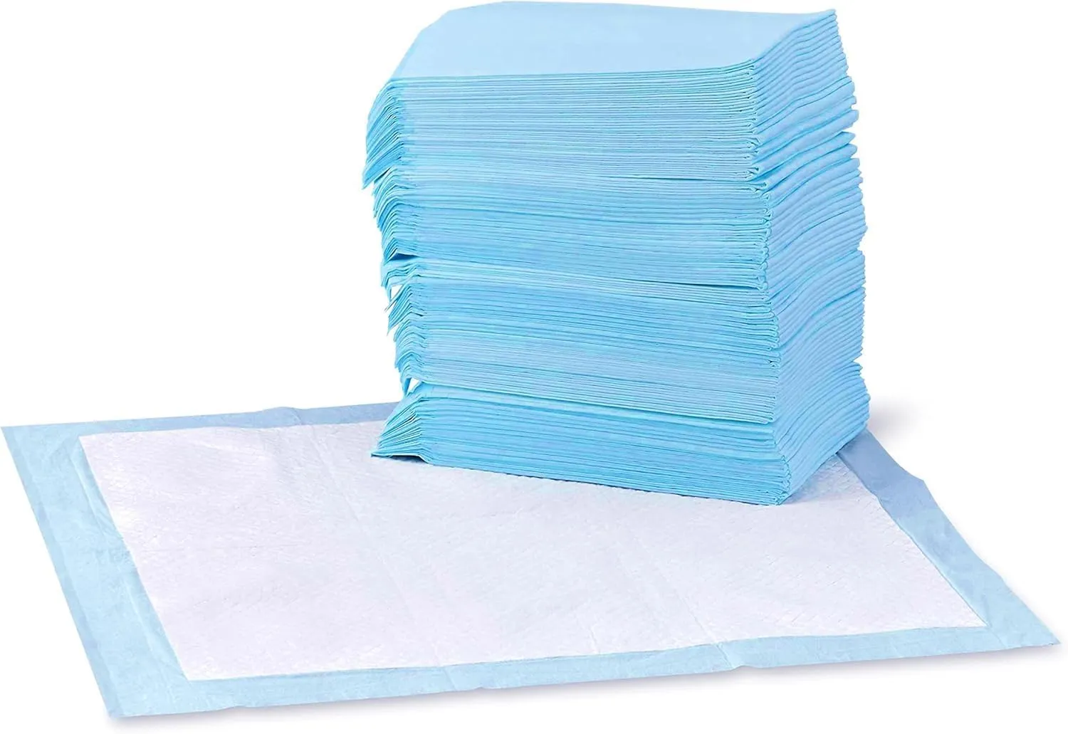 Dog Pee Pads, Disposable Extra Large Dog Changing pad, Super Absorbent , Quick Drying Leak-Proof 6 Layer and Tear Resistan for Pet Pads, Kids, Adults, Elderly, Urine 50 Count