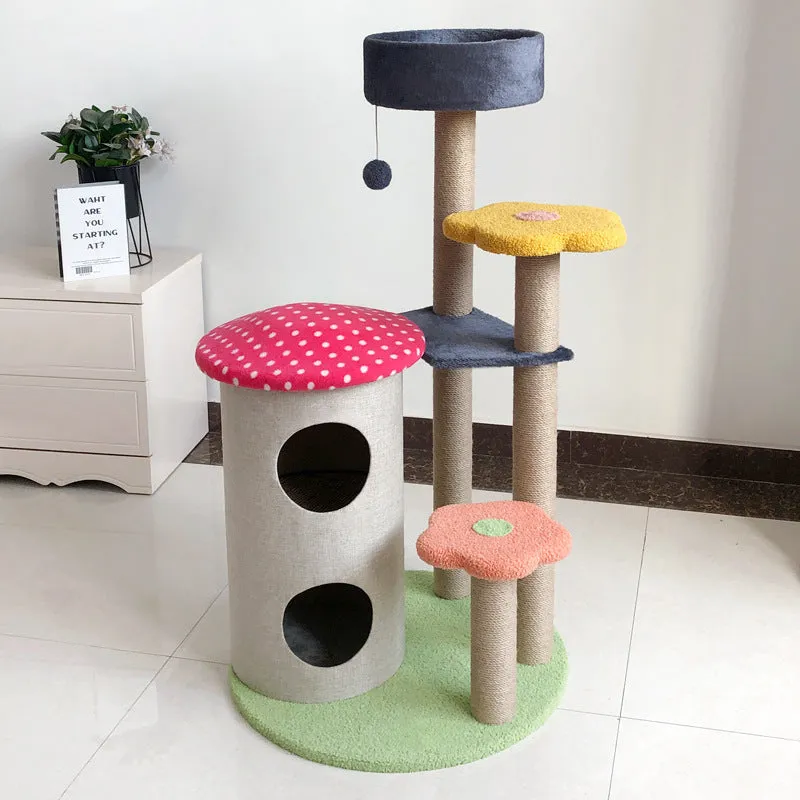 Durable Cat Tower & Scratching Tree – Wear-Resistant Climbing Frame