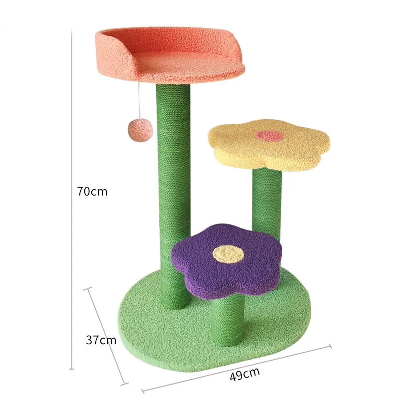 Durable Cat Tower & Scratching Tree – Wear-Resistant Climbing Frame