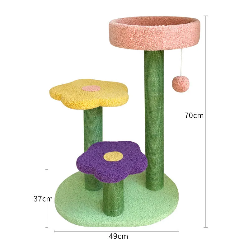Durable Cat Tower & Scratching Tree – Wear-Resistant Climbing Frame