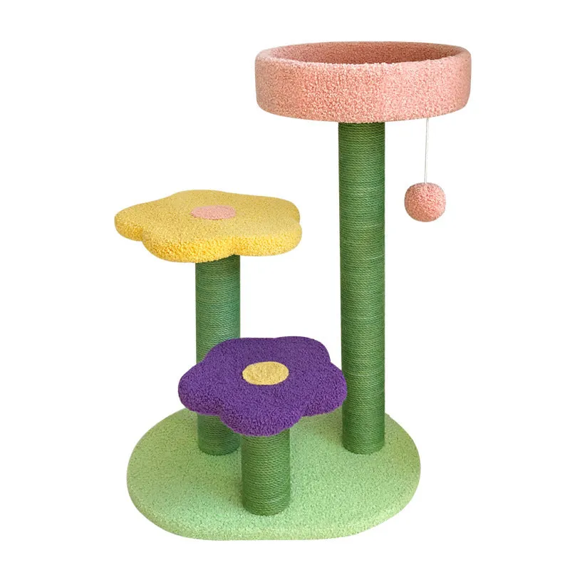 Durable Cat Tower & Scratching Tree – Wear-Resistant Climbing Frame