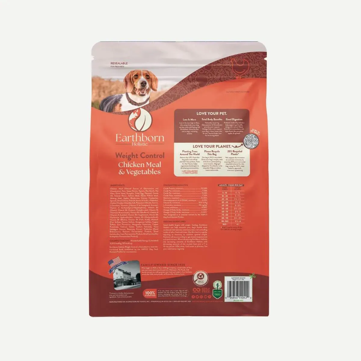 EARTHBORN WEIGHT CONTROL GRAIN FREE