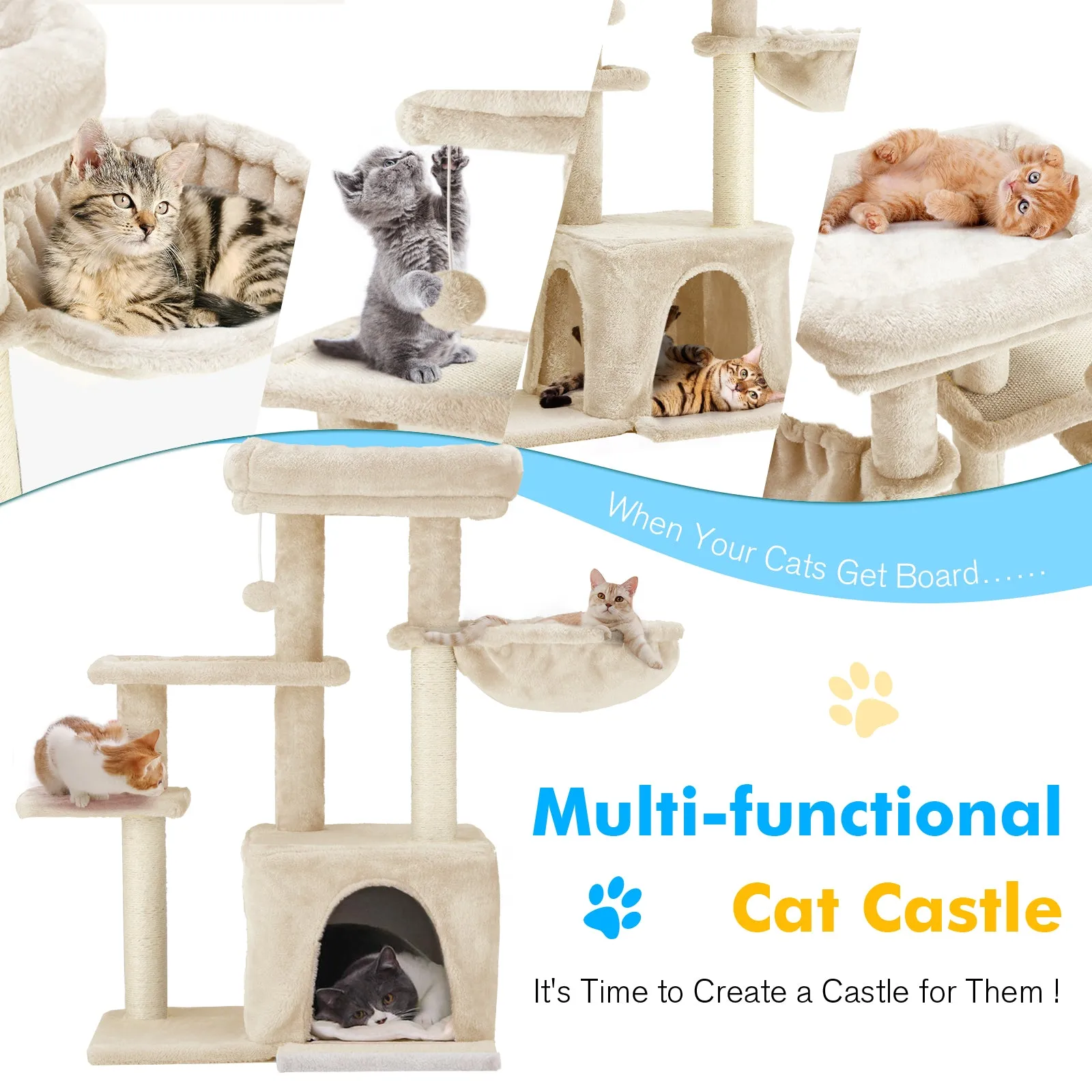 EROMMY Cat Climbing Tower