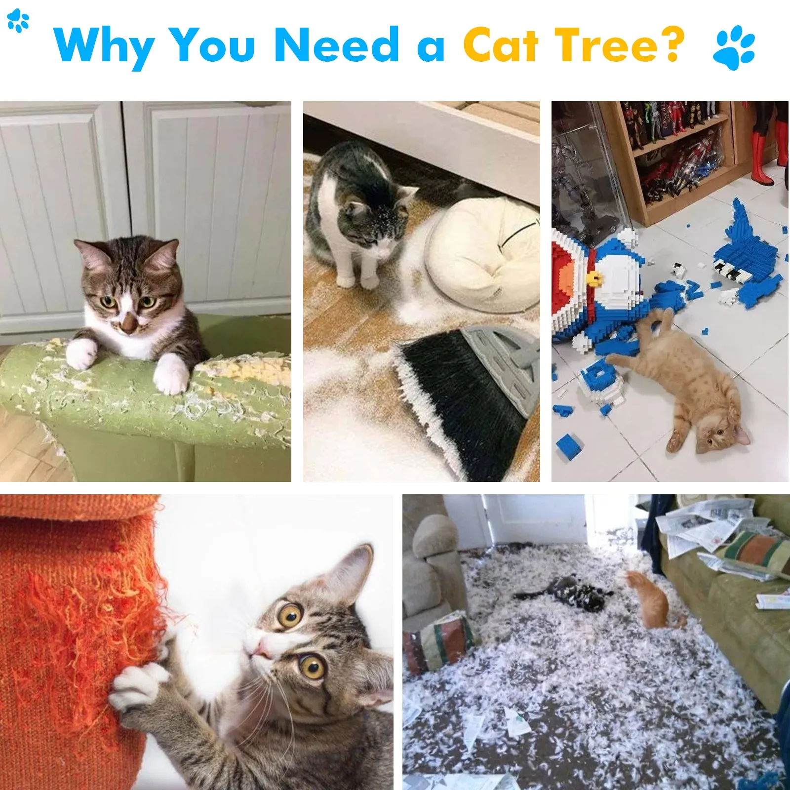 EROMMY Cat Climbing Tower