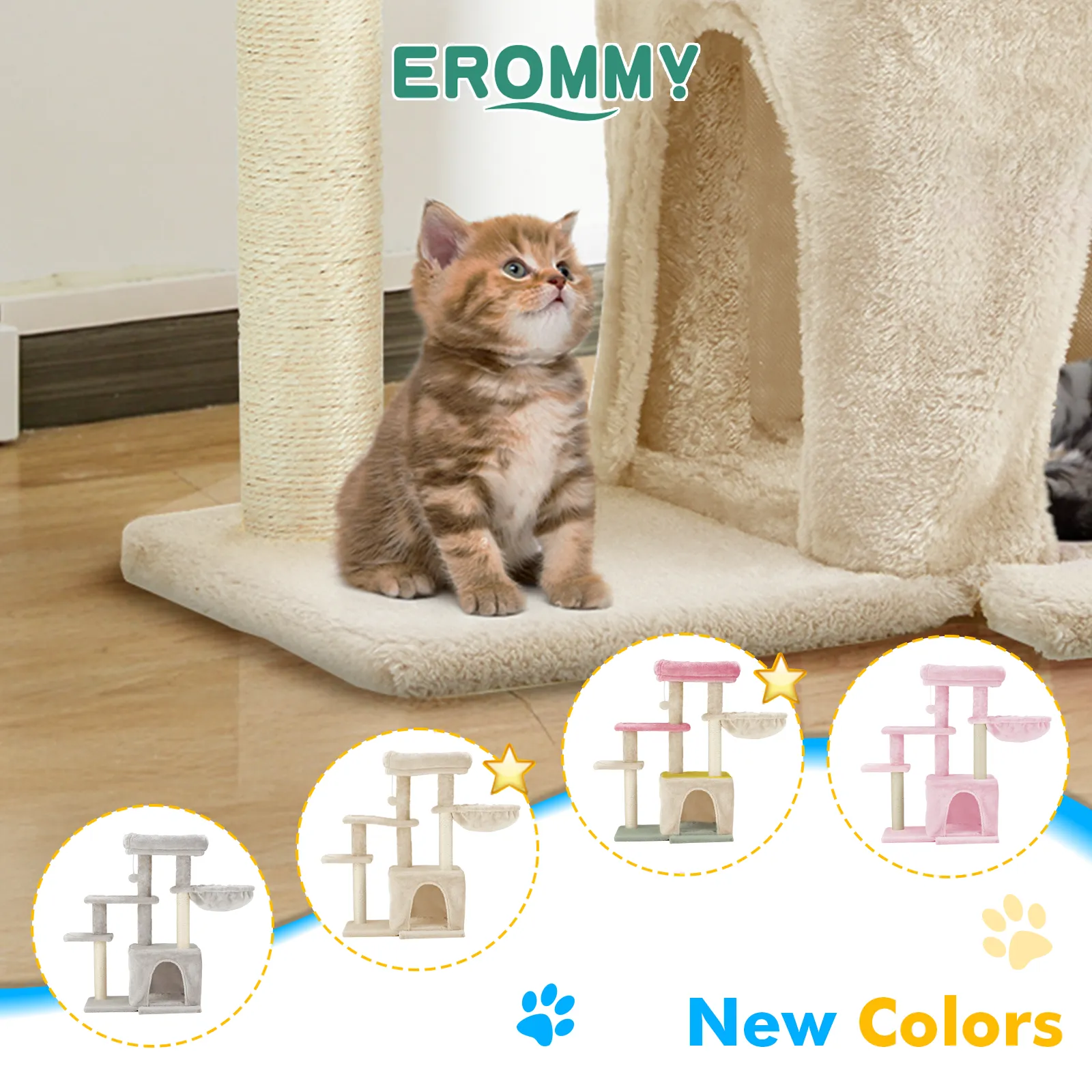 EROMMY Cat Climbing Tower