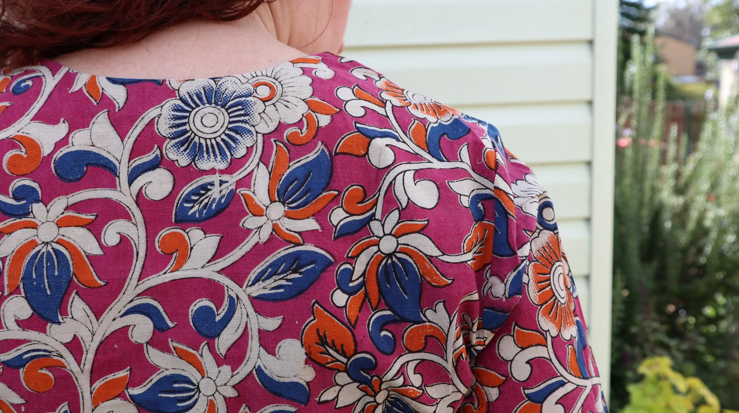 Fair Trade Bell Sleeve Square Neck Mia Design
