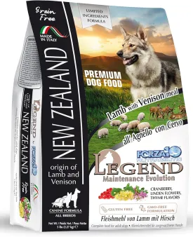Forza10 Legend Daily Dry Dog Food 5 Pound Gluten Free Grain Free Chicken Free Quality All Natural Veterinarian Recommended Lamb Venison Adult Dogs