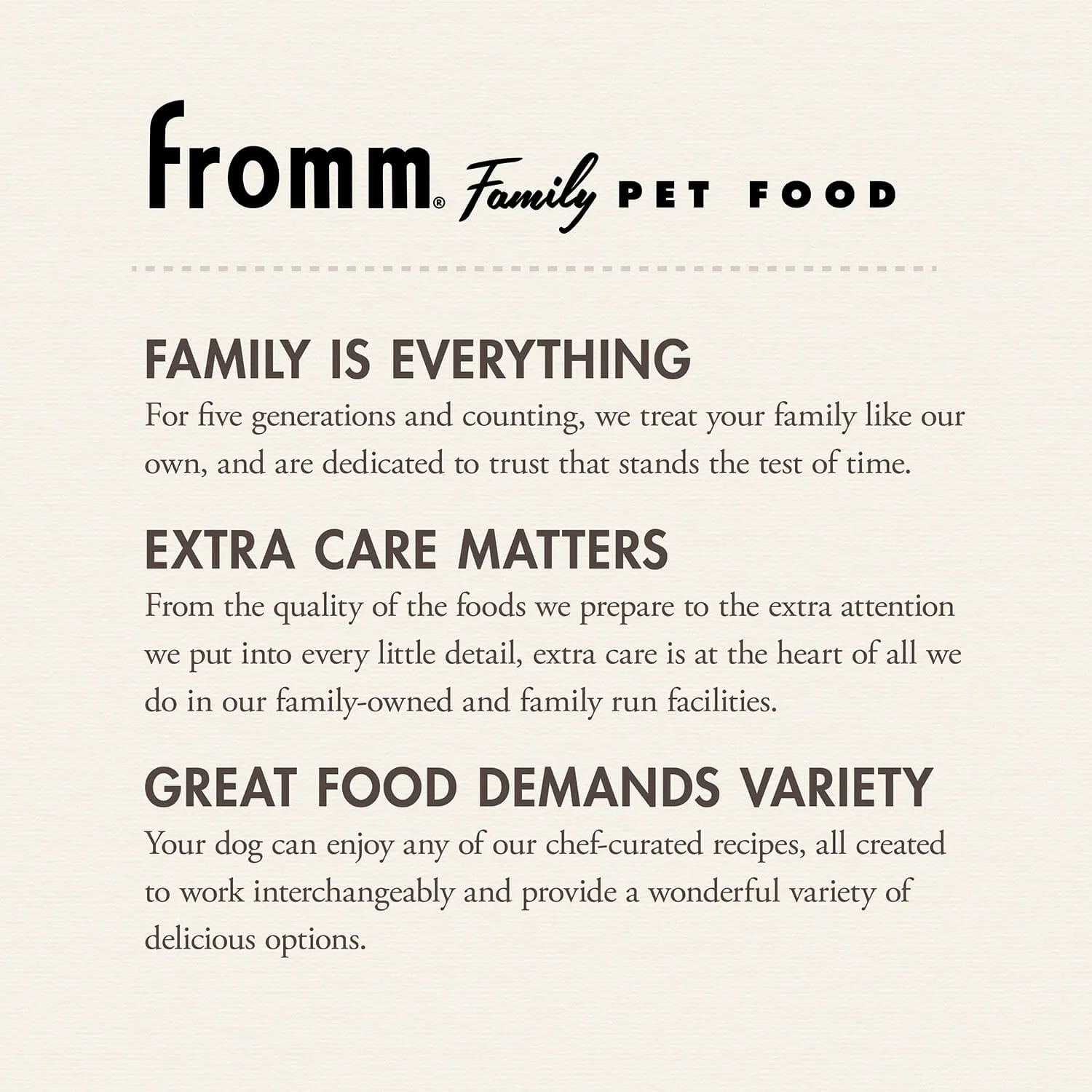 Four-Star Nutritionals Lamb & Lentil Recipe for Dogs from Fromm