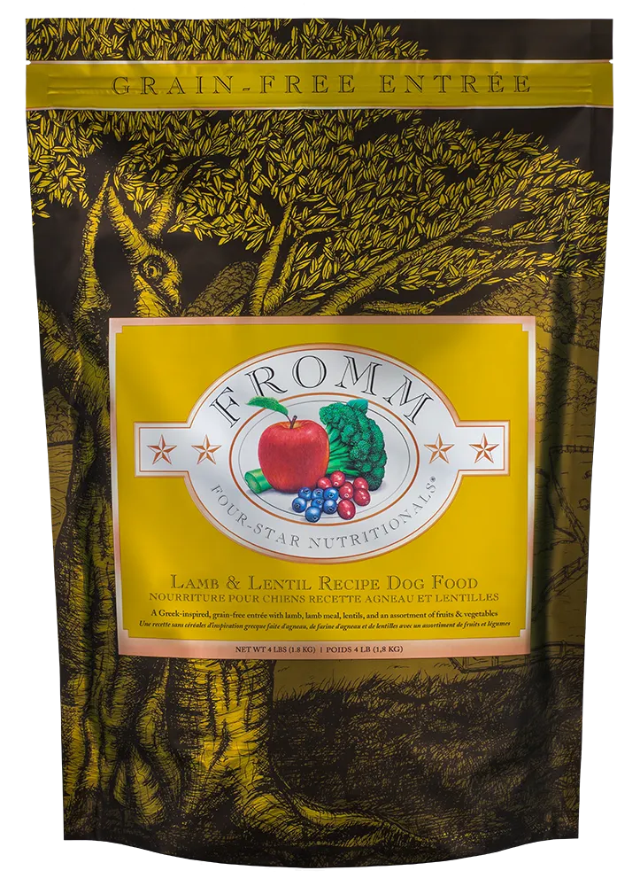 Four-Star Nutritionals Lamb & Lentil Recipe for Dogs from Fromm