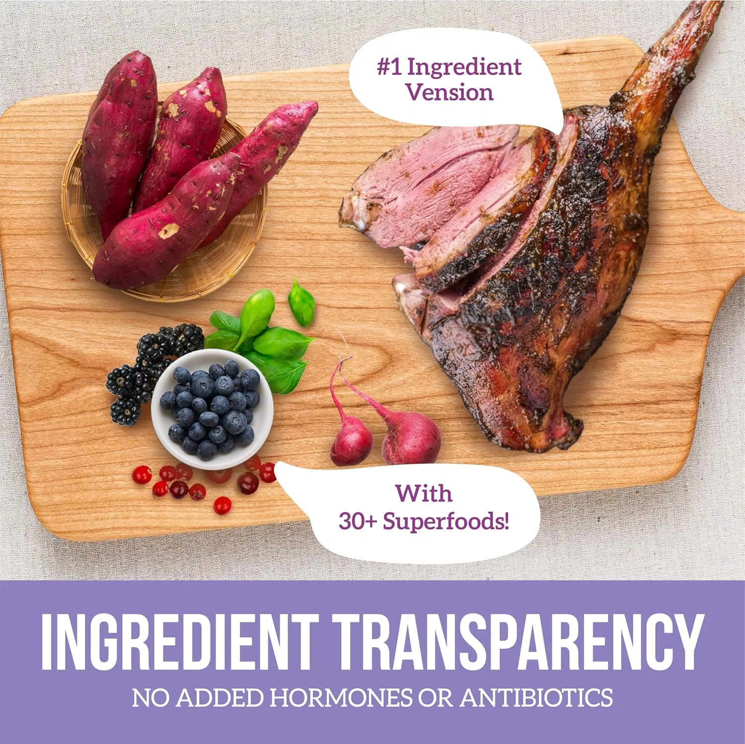 Health Extension Grain Free Venison & Sweet Potato Recipe Little Bites (3.5 lb / 1.59 kg) - Lean Protein Formula for Dogs with Poultry Allergies or Sensitive Stomachs