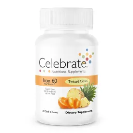 Iron 60 mg    Vitamin C Soft Chews, Twisted Citrus