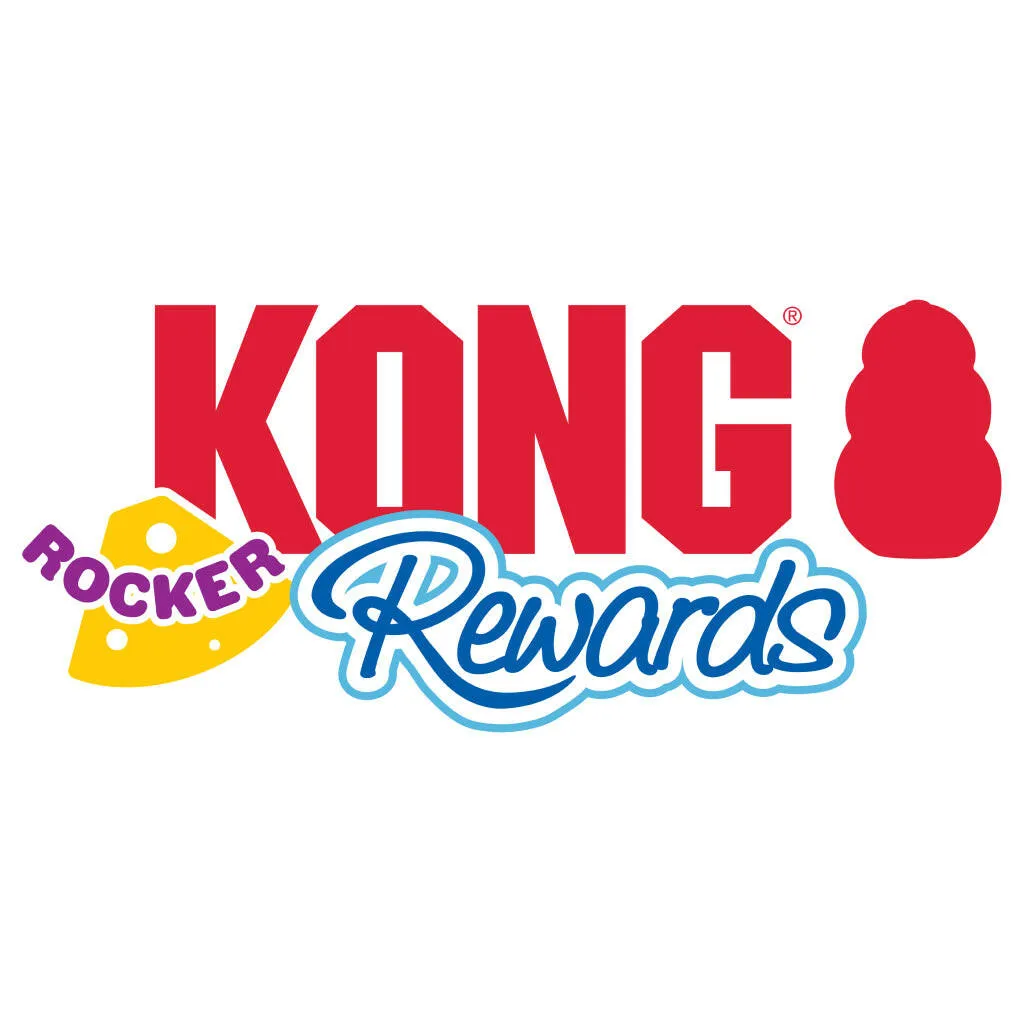 Kong Rewards Rocker Cheese Treat Dispenser Toy For Cats
