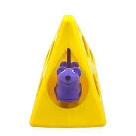 Kong Rewards Rocker Cheese Treat Dispenser Toy For Cats