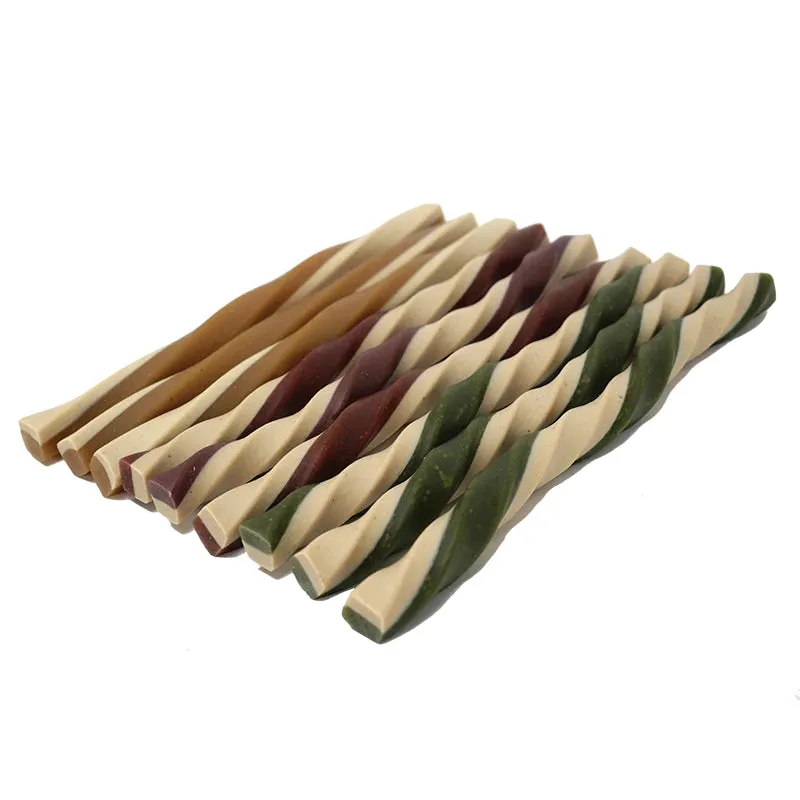 Maks Patch Fruit & Veg Straws with added Coconut Oil Dog Treats