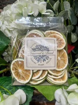 Orange Slices, green bag Potpourri
