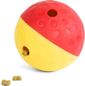 Outward Hound by Nina Ottosson Treat Tumble Interactive Puzzle Ball Dog Toy, Level 1 Beginner, Pink, Large