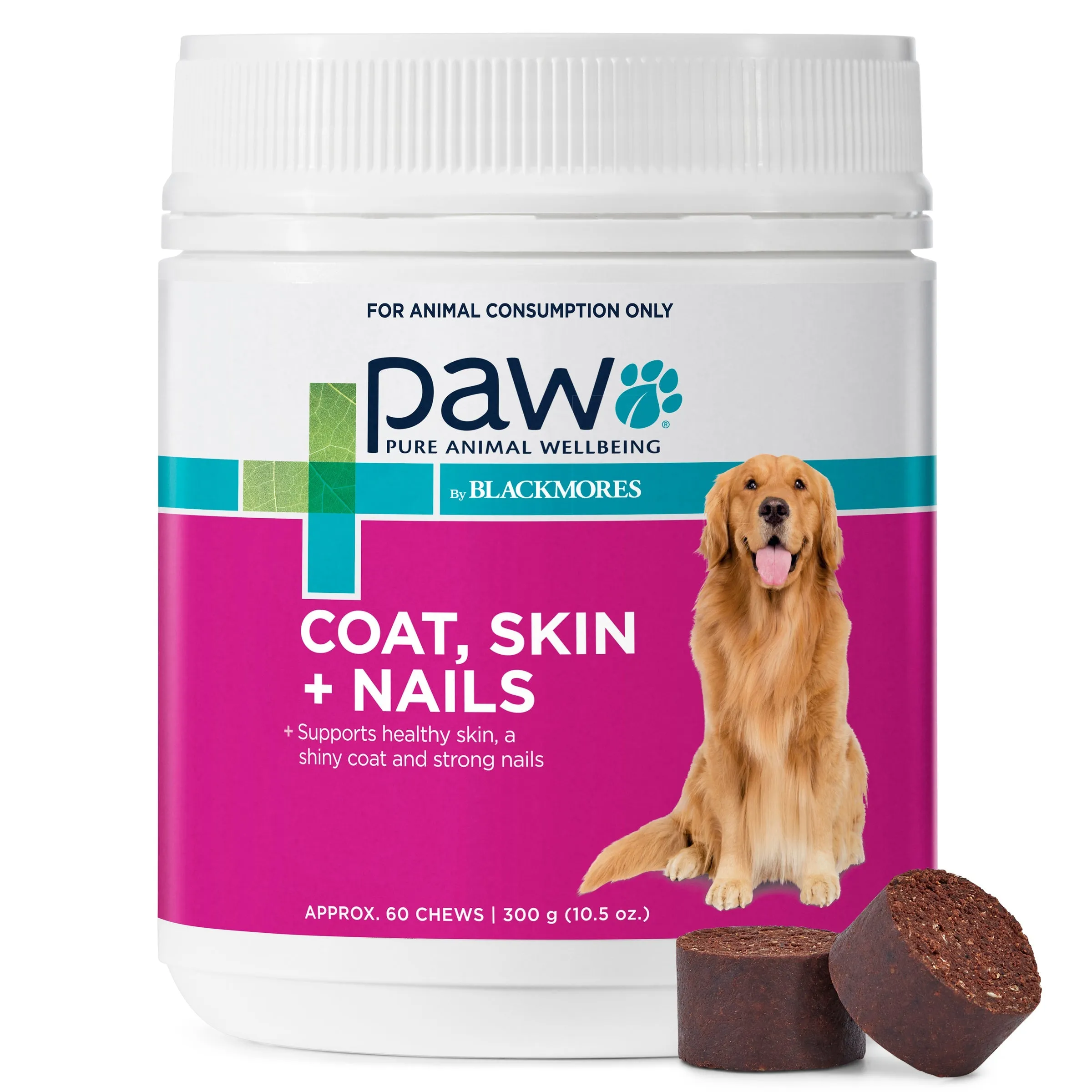 PAW by Blackmores Coat, Skin and Nails Chews for Dogs 300g^^^