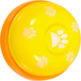 Pet Training Bell Paw Pattern Interactive Potty Training Device for Small Dogs and Puppies Easy to Use No Installation Required Fun Communication