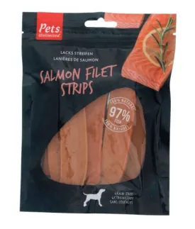Pets Unlimited Salmon Filet Strips 150g