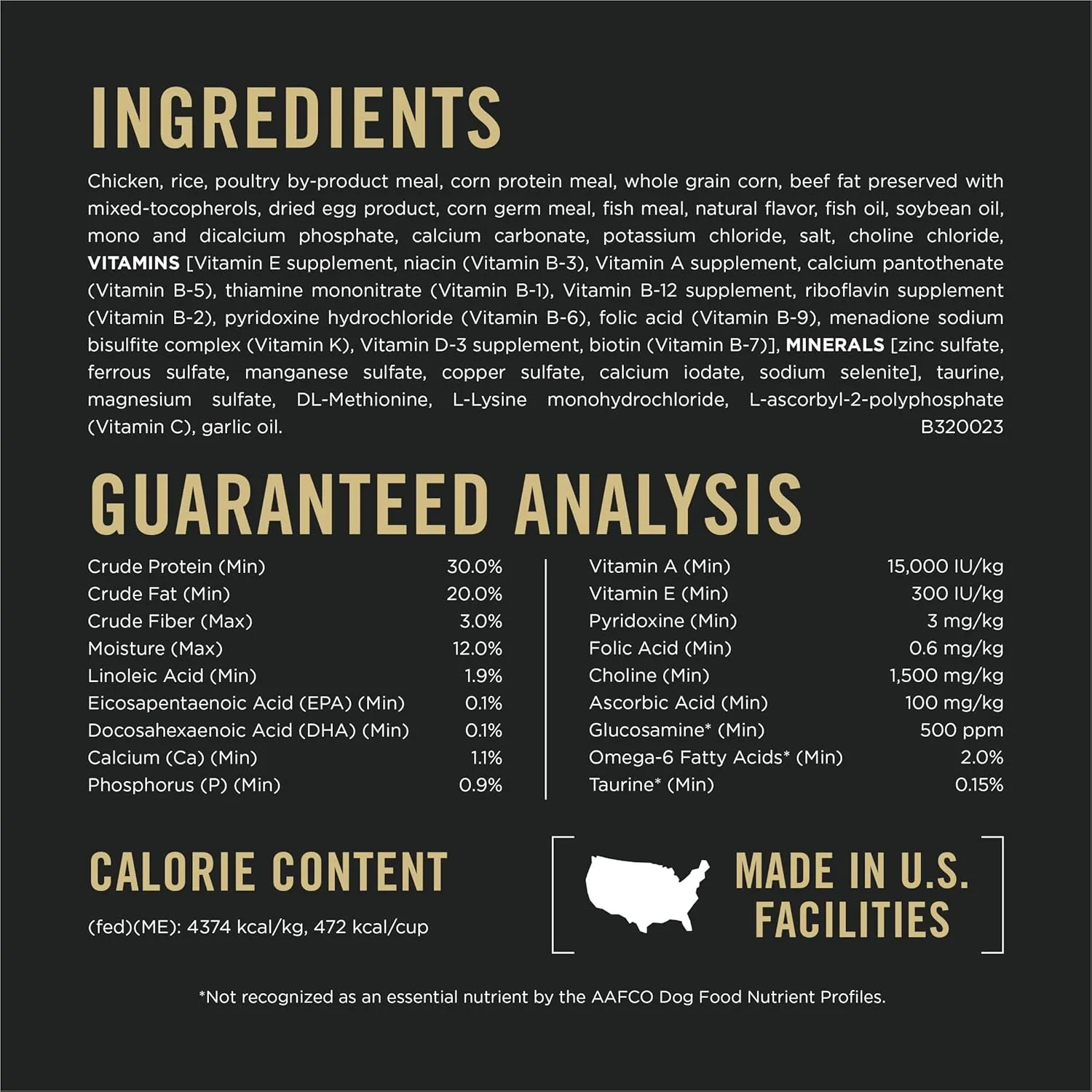 Purina Pro Plan Sport Development 30/20 Chicken and Rice Formula High Protein Dog Food for Puppies - 24 lb. Bag