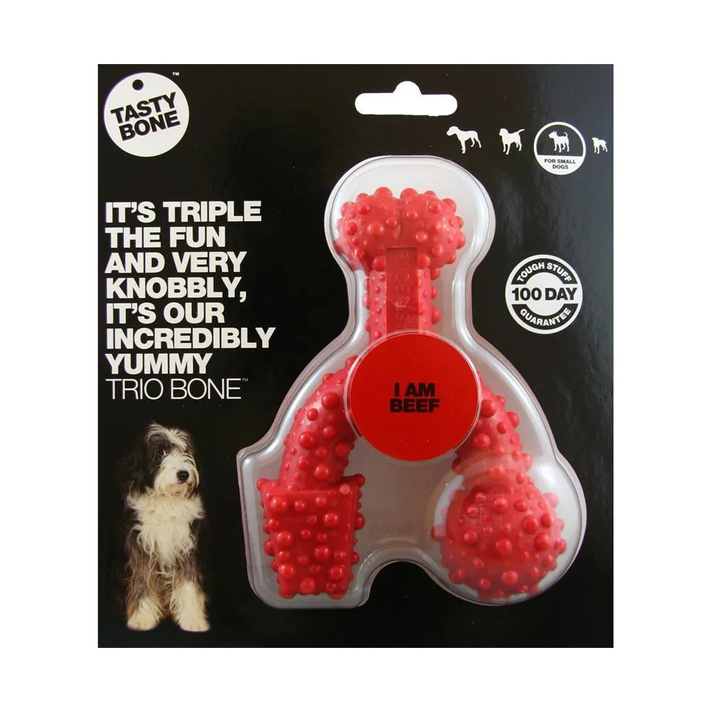 Tastybone Nylon Trio Bacon Bone For Small Dogs