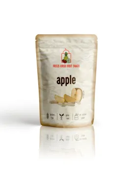The Rotten Fruit Box Freeze Dried Apple Snack Pouch