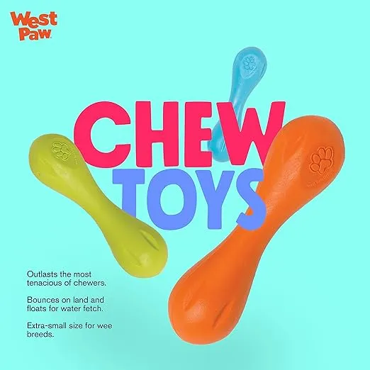 West Paw Zogoflex Hurley Tough Dog Chew Toy