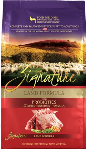Zignature - Lamb Formula Dry Dog Food